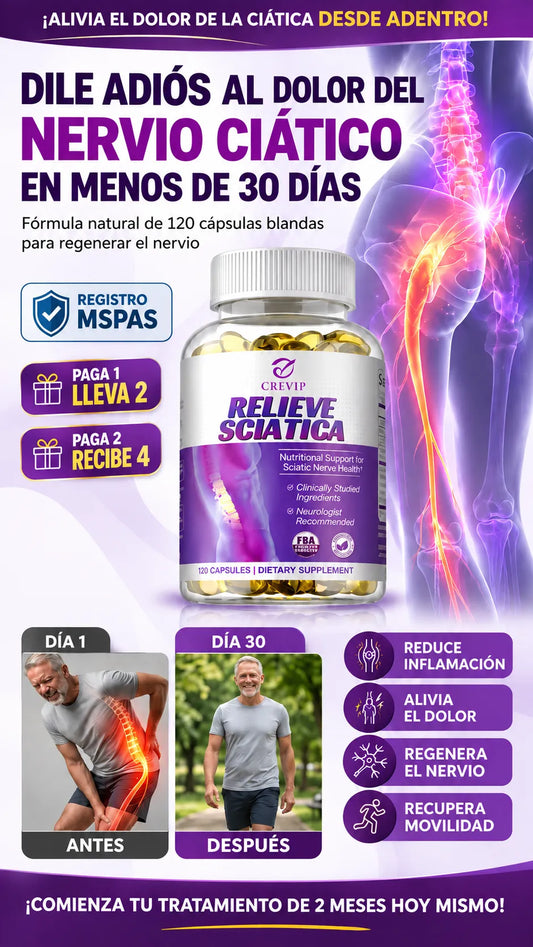 Relieve Sciatica Tratamiento que ayuda con el dolor Ciático
