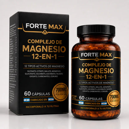 Complejo de Magnesio 12 en 1 - Forte Max