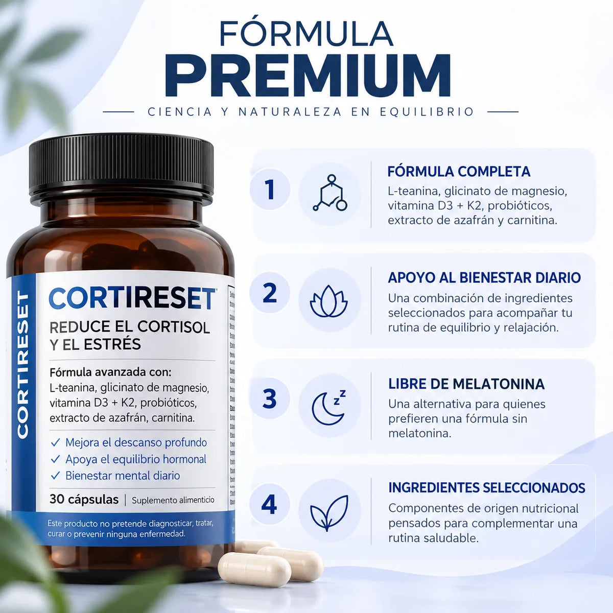 CORTISOL RESET | Tu aliado natural contra el insomnio y el exceso de cortisol