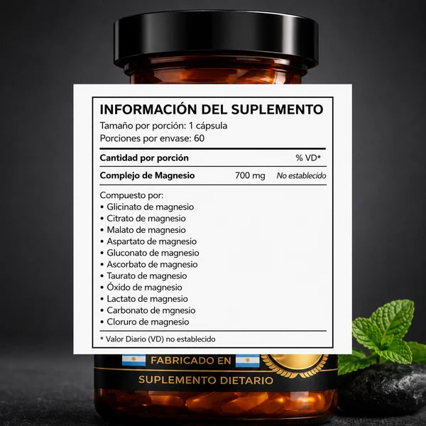 Complejo de Magnesio 12 en 1 - Forte Max