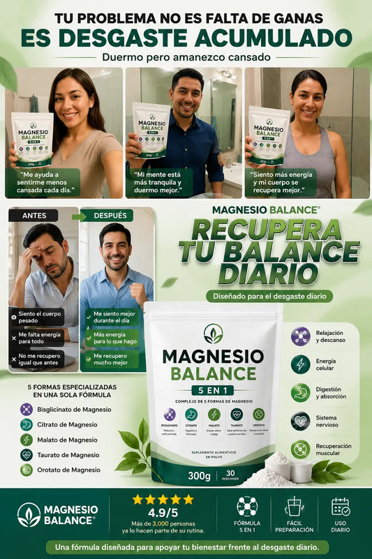 Magnesio Balance - Formula original certificada