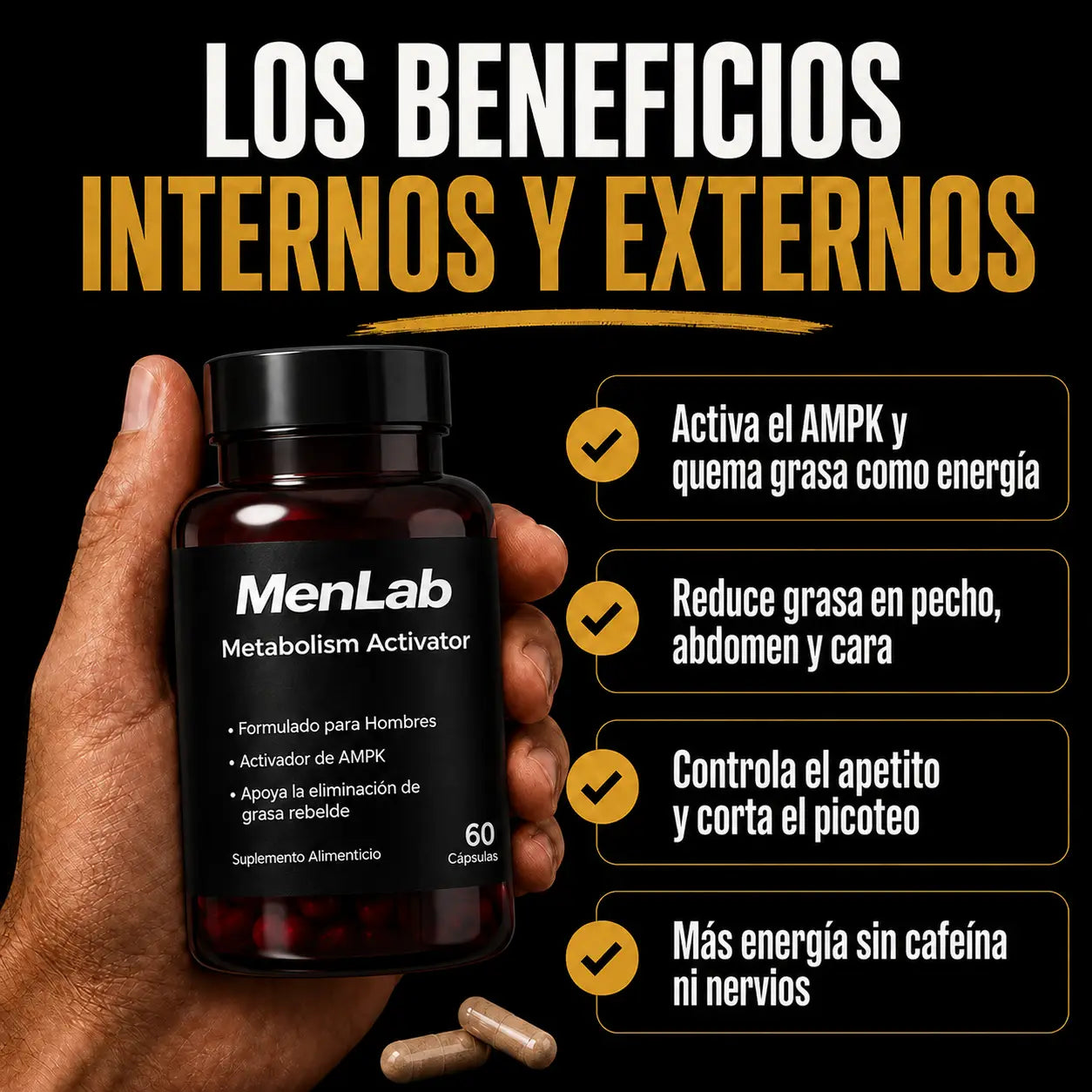 MENLAB - Recuperá un aspecto firme y masculino.