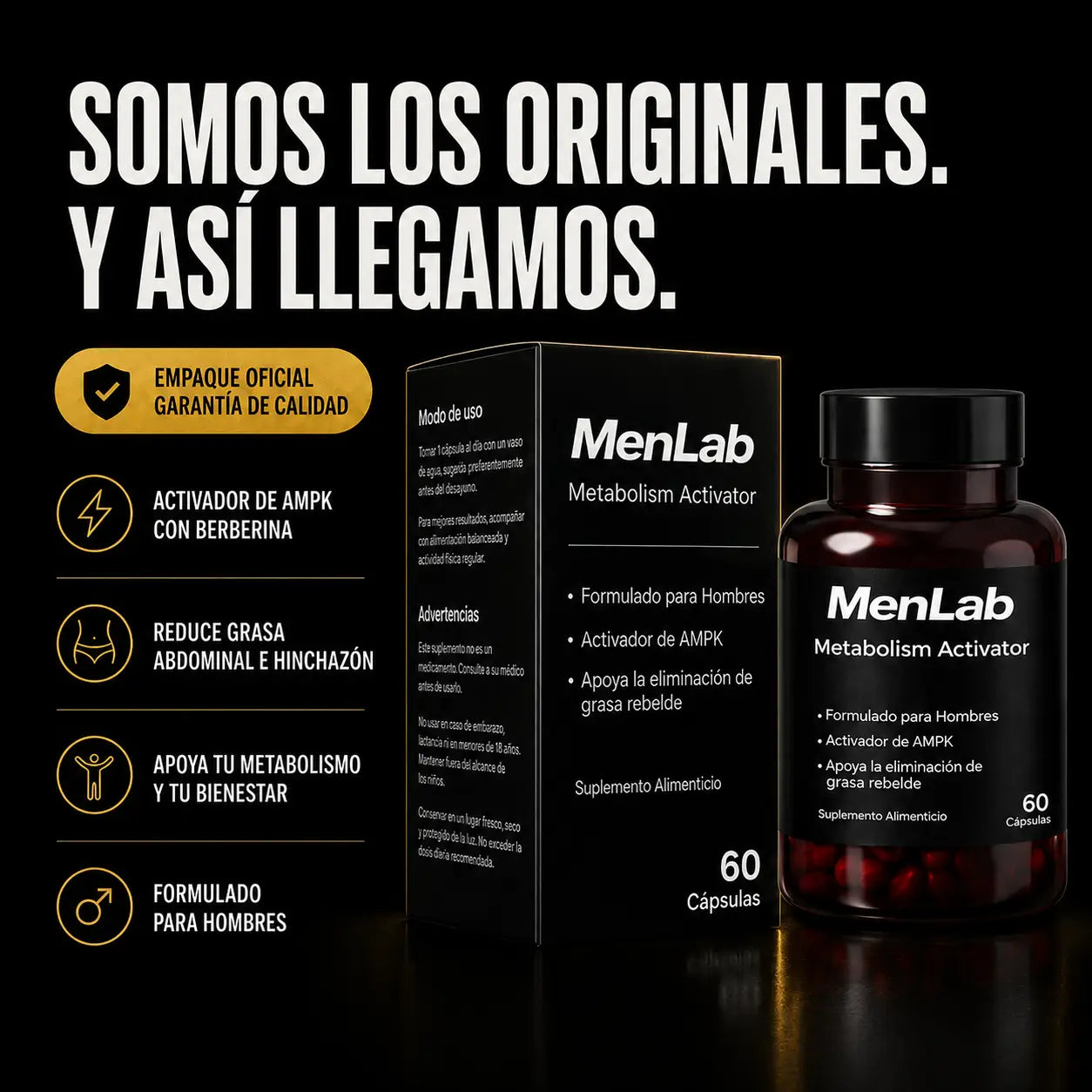 MENLAB - Recuperá un aspecto firme y masculino.
