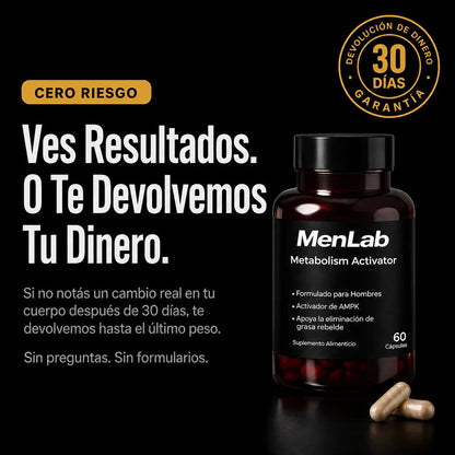 MENLAB - Recuperá un aspecto firme y masculino.